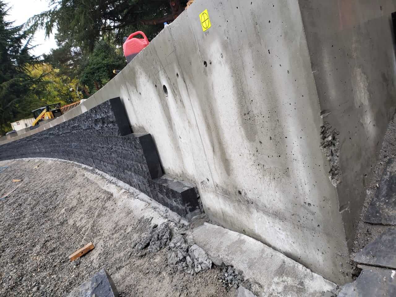 Cast-In-Place Substructure — Minoru Lakes, Richmond