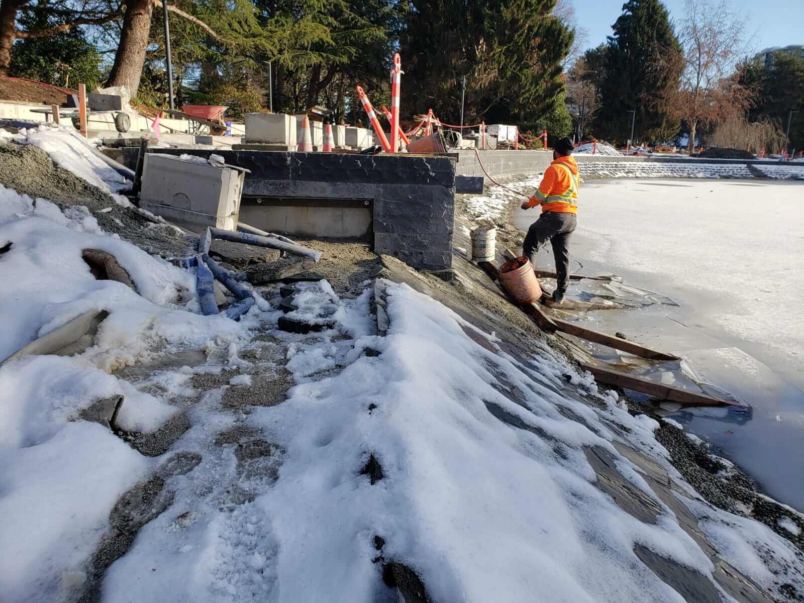 Cold-Weather Installation — Year-Round Delivery